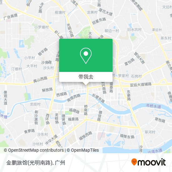 金鹏旅馆(光明南路)地图