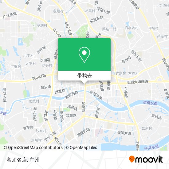 名师名店地图