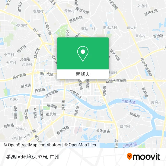 番禺区环境保护局地图