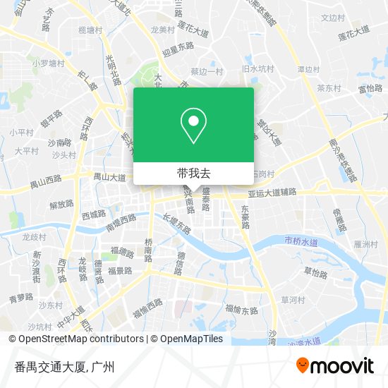 番禺交通大厦地图