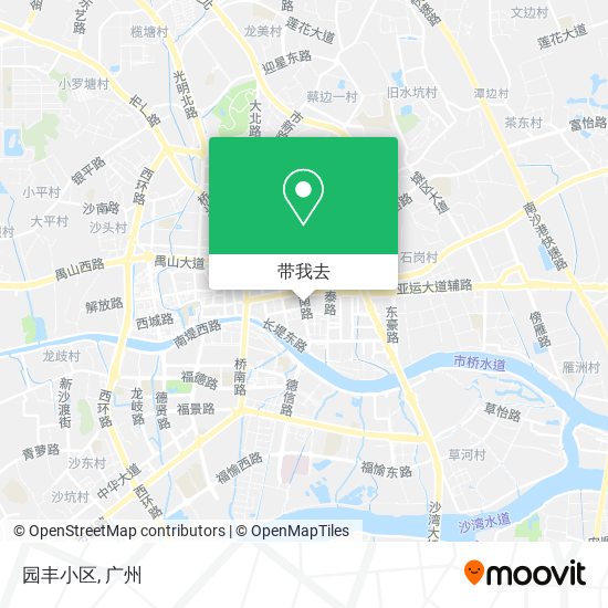 园丰小区地图