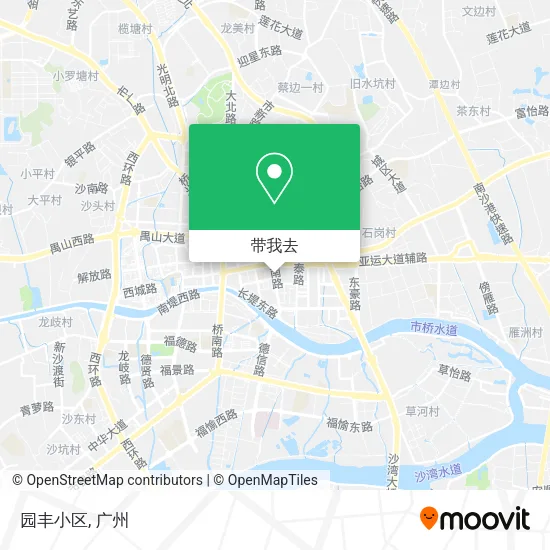 园丰小区地图