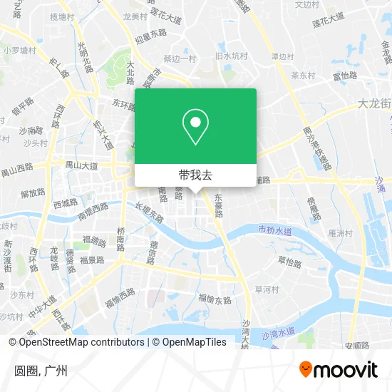 圆圈地图