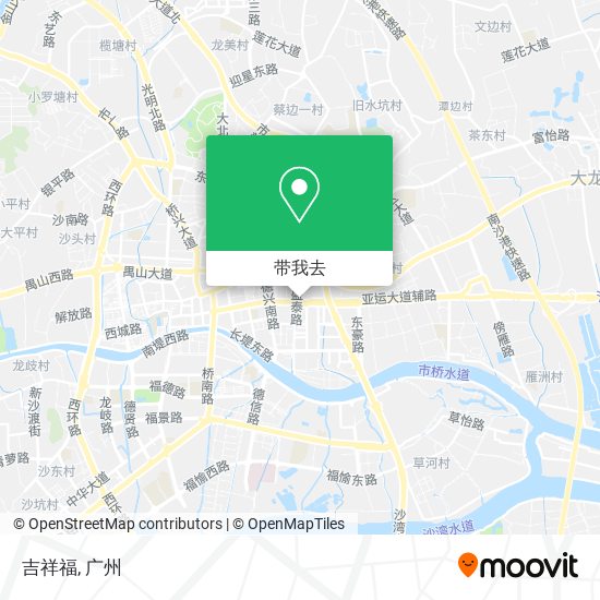 吉祥福地图