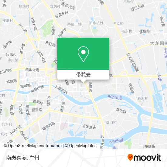 南岗喜宴地图