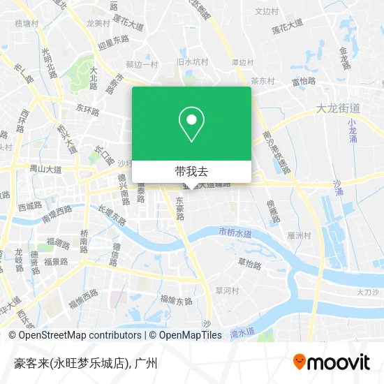 豪客来(永旺梦乐城店)地图
