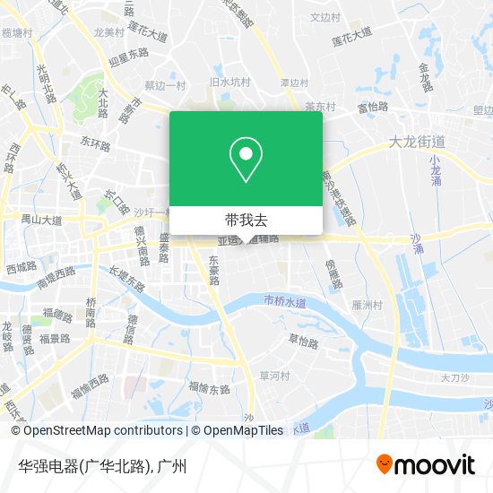 华强电器(广华北路)地图