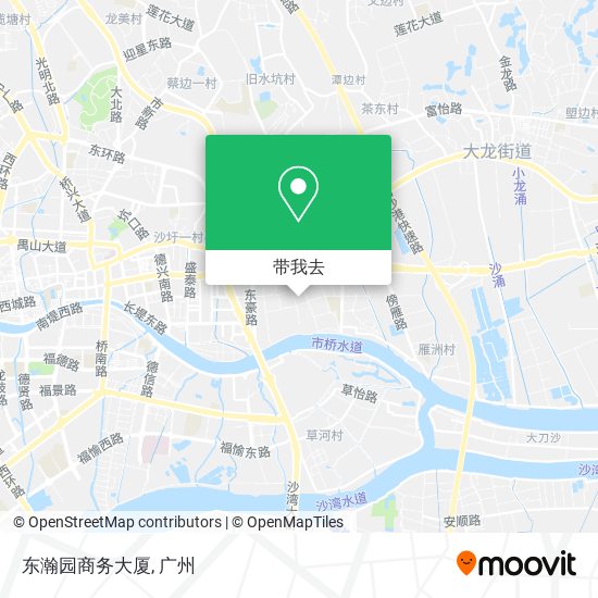 东瀚园商务大厦地图