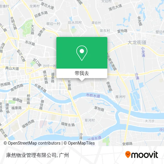 康然物业管理有限公司地图