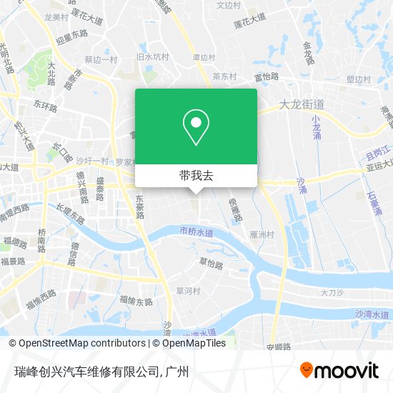瑞峰创兴汽车维修有限公司地图