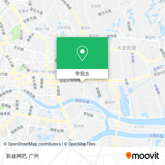 新越网吧地图