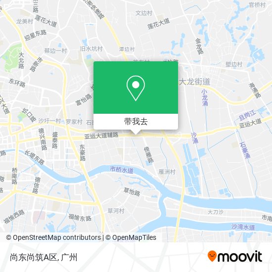 尚东尚筑A区地图
