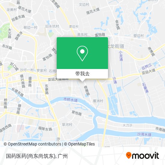 国药医药(尚东尚筑东)地图