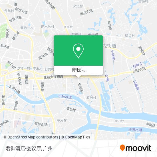 君御酒店-会议厅地图