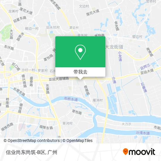 信业尚东尚筑-B区地图