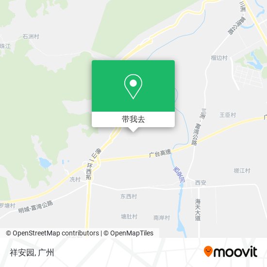 祥安园地图