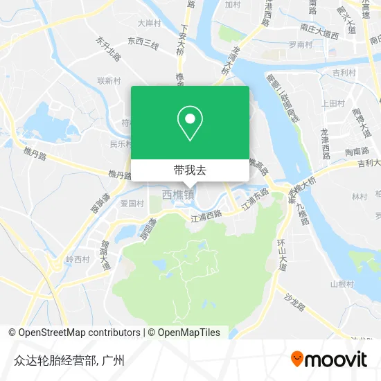 众达轮胎经营部地图