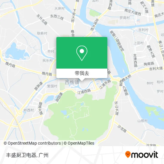 丰盛厨卫电器地图