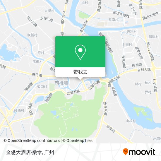 金懋大酒店-桑拿地图
