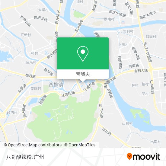 八哥酸辣粉地图