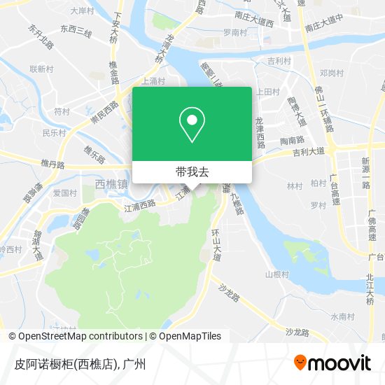 皮阿诺橱柜(西樵店)地图