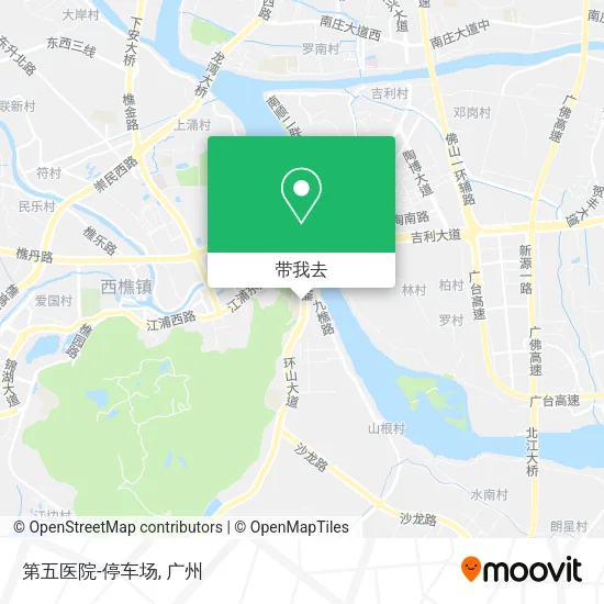 第五医院-停车场地图