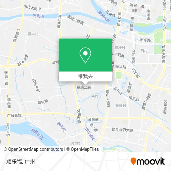 顺乐福地图