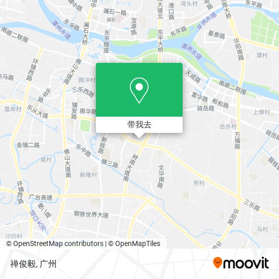 禅俊毅地图