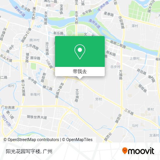 阳光花园写字楼地图