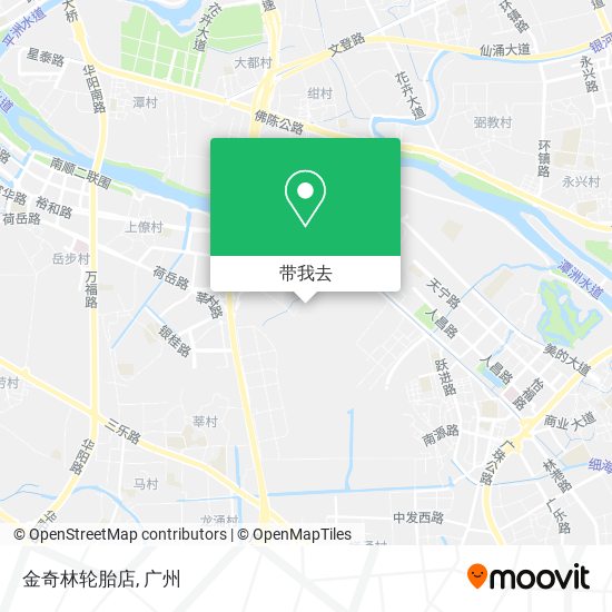 金奇林轮胎店地图
