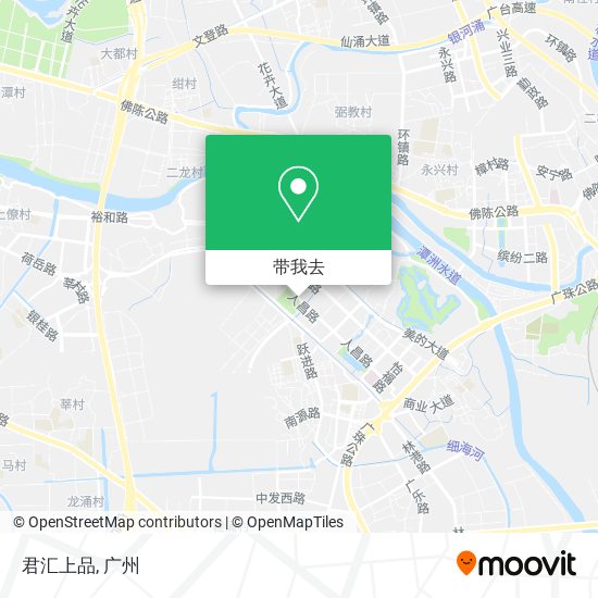 君汇上品地图
