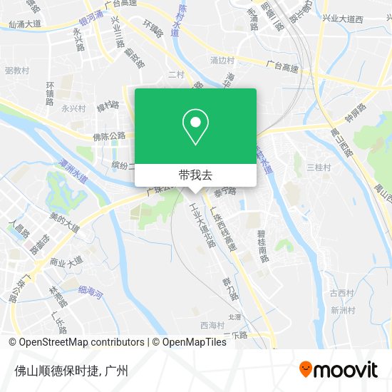 佛山顺德保时捷地图