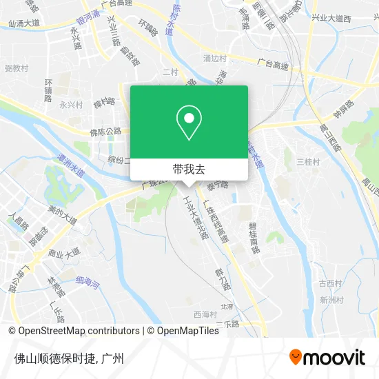 佛山顺德保时捷地图