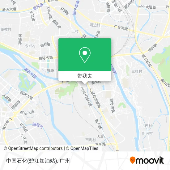 中国石化(碧江加油站)地图