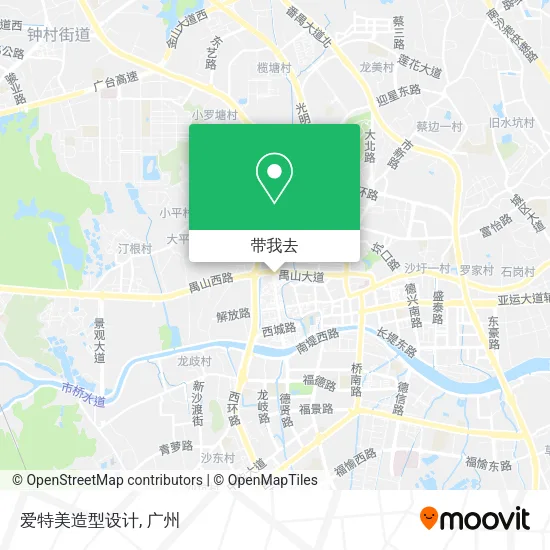 爱特美造型设计地图