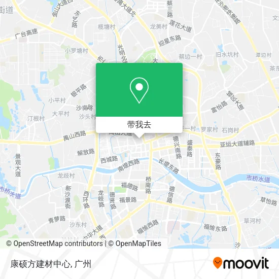 康硕方建材中心地图