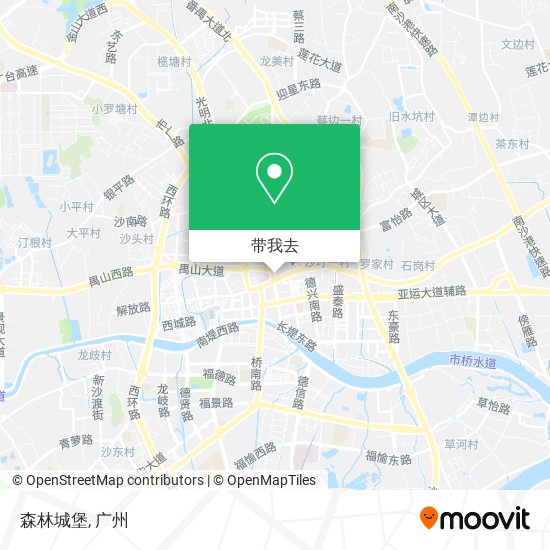 森林城堡地图