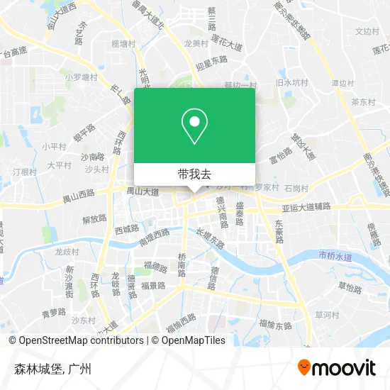 森林城堡地图