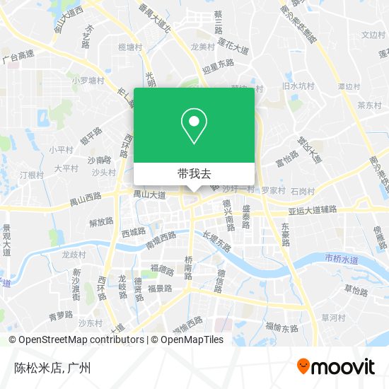陈松米店地图