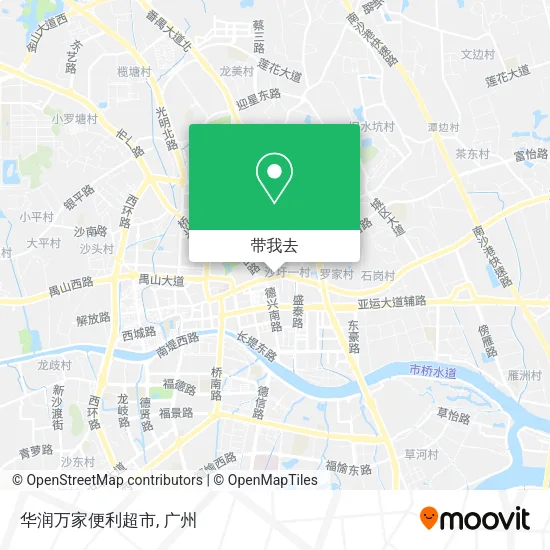 华润万家便利超市地图