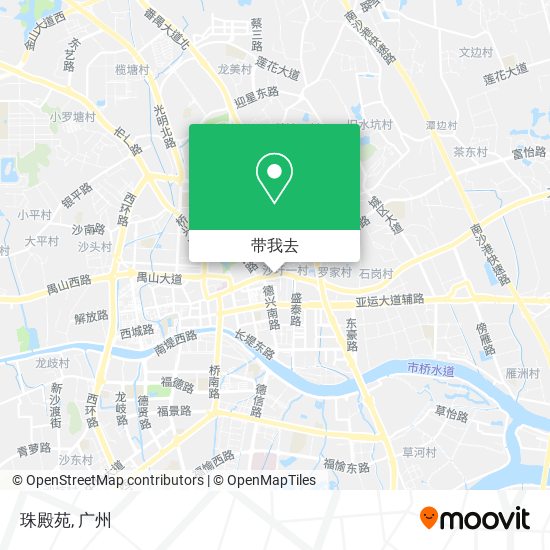 珠殿苑地图