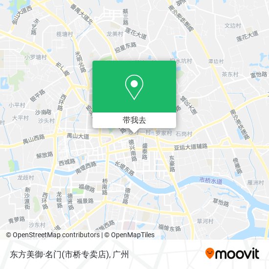 东方美御·名门(市桥专卖店)地图