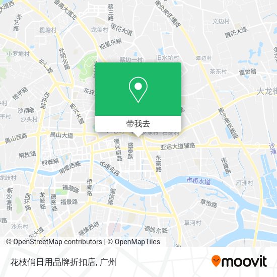 花枝俏日用品牌折扣店地图
