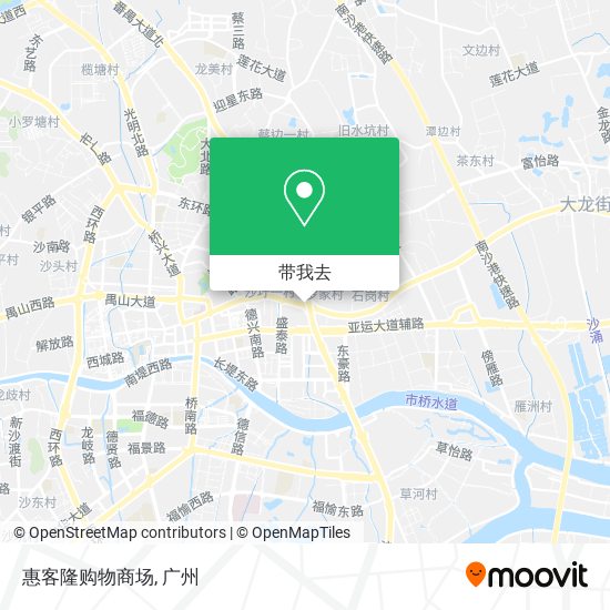 惠客隆购物商场地图