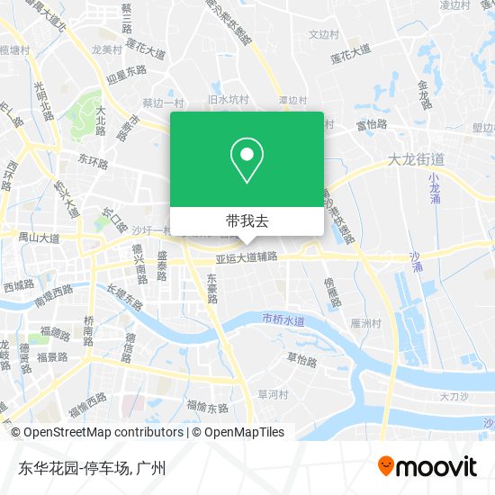东华花园-停车场地图