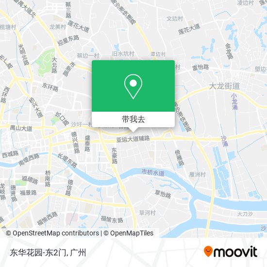 东华花园-东2门地图