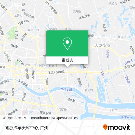 速惠汽车美容中心地图