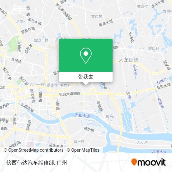 傍西伟达汽车维修部地图
