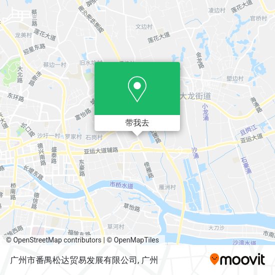 广州市番禺松达贸易发展有限公司地图
