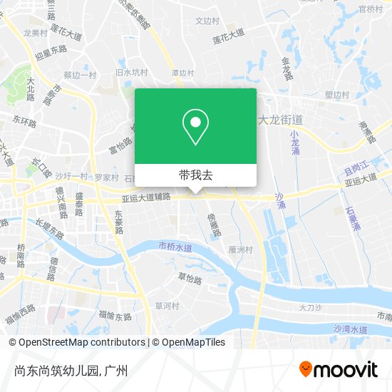 尚东尚筑幼儿园地图